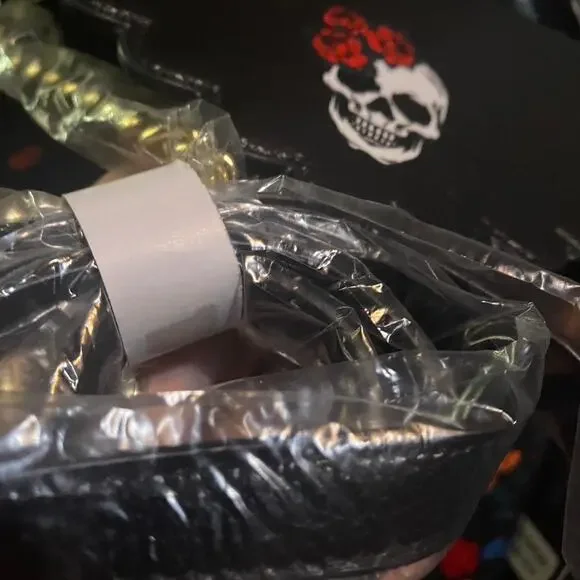 Skull and roses purse day of the dead sugar skull - Picture 3 of 4